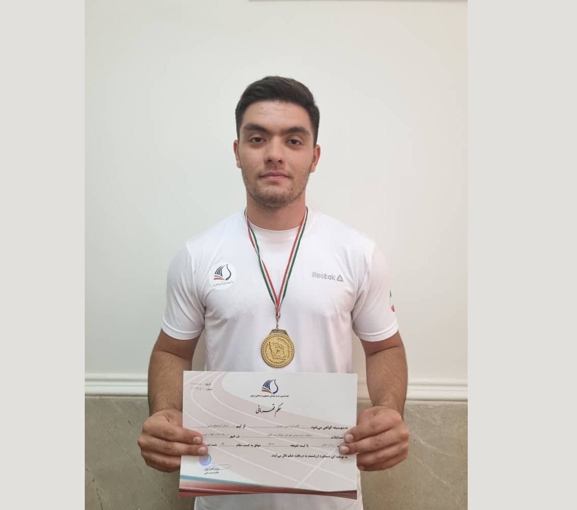مدال طلای پرتاب چکش جوانان کشور به ورزشکار آذربایجان‌غربی رسید
